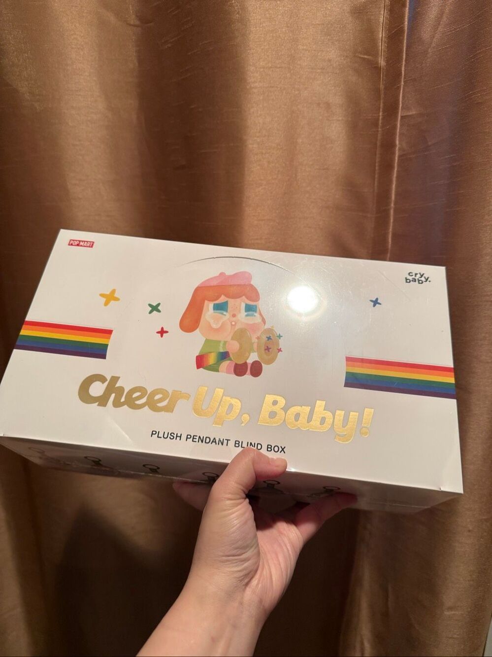 New Pop Mart CRYBABY CHEER UP, BABY! SERIES- Plush Pendant Blind Box